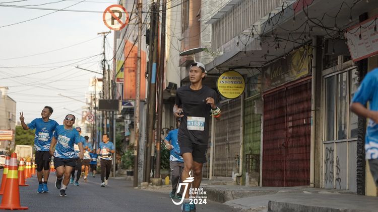 Race photo from Jabar Run 10K 2024