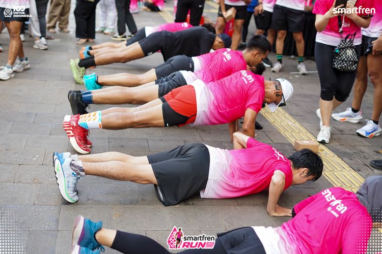 Race photo from Smartfren Run 2025 Vibes