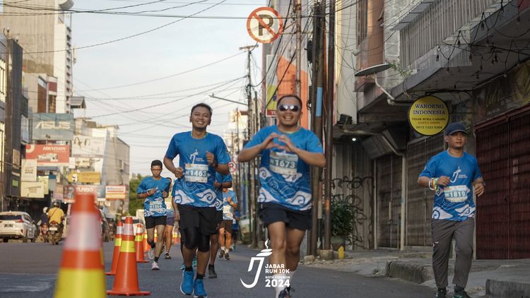 Race photo from Jabar Run 10K 2024