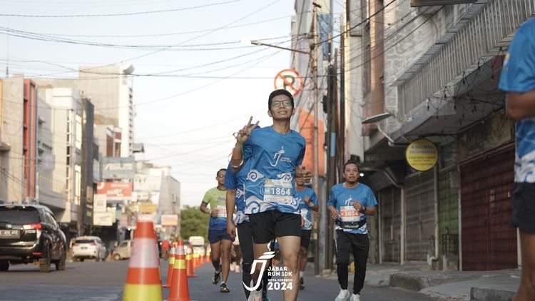 Race photo from Jabar Run 10K 2024