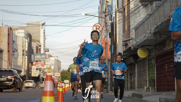 Race photo from Jabar Run 10K 2024
