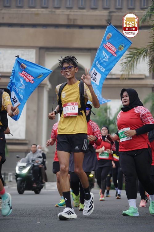 Race photo from Kediri Half Marathon 2025