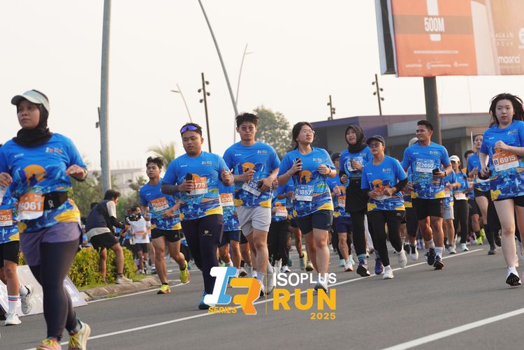 Race photo from ISOPLUS RUN 2025 - JAKARTA