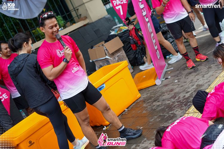 Race photo from Smartfren Run 2025 Vibes