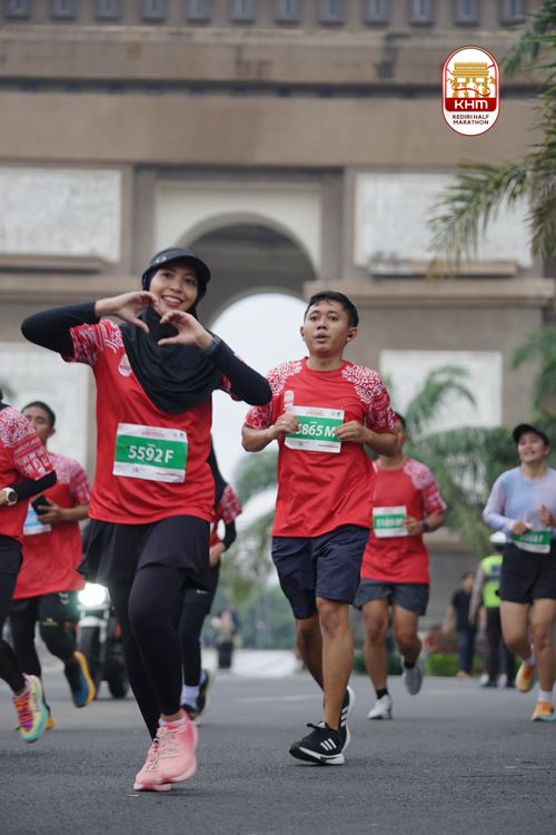 Race photo from Kediri Half Marathon 2025