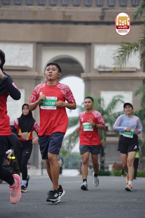 Race photo from Kediri Half Marathon 2025