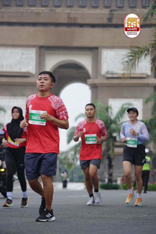 Race photo from Kediri Half Marathon 2025