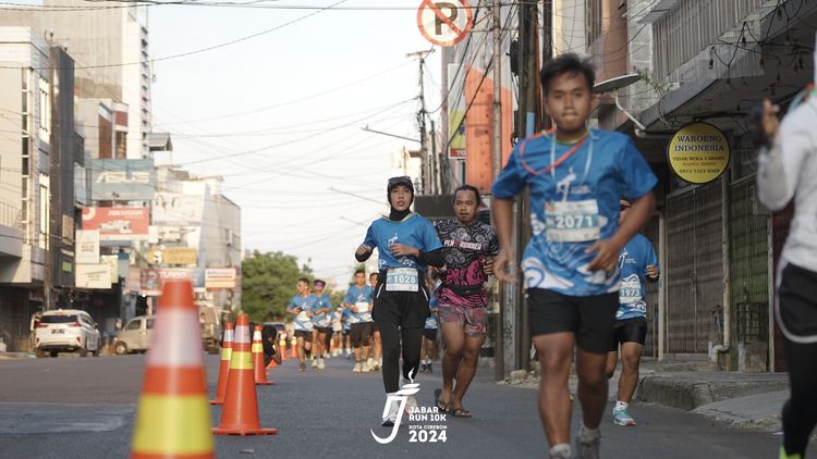 Race photo from Jabar Run 10K 2024