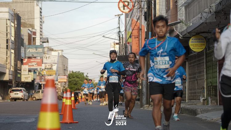Race photo from Jabar Run 10K 2024
