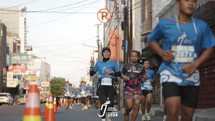 Race photo from Jabar Run 10K 2024