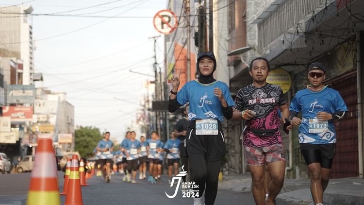 Race photo from Jabar Run 10K 2024