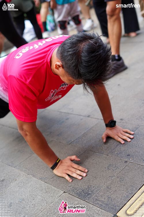 Race photo from Smartfren Run 2025 Vibes