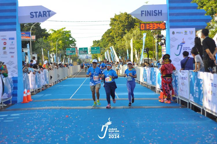 Race photo from Jabar Run 10K 2024