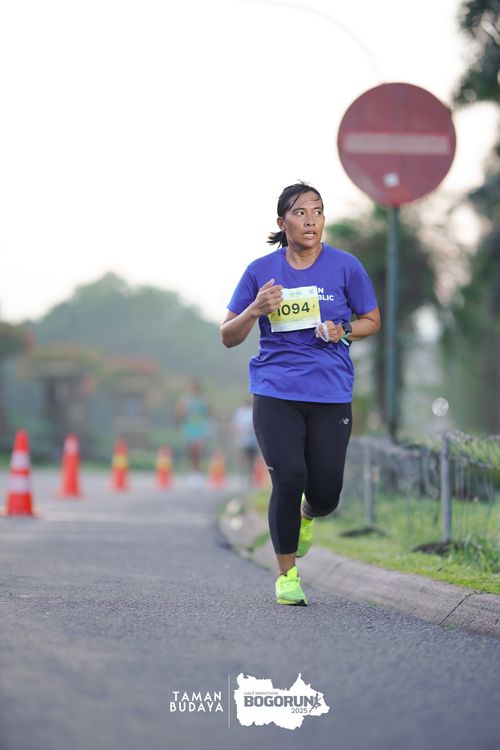 Race photo from Taman Budaya x BOGORUN 2025