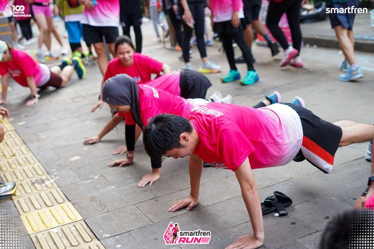 Race photo from Smartfren Run 2025 Vibes