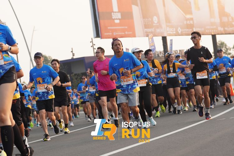Race photo from ISOPLUS RUN 2025 - JAKARTA