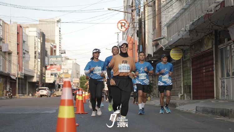 Race photo from Jabar Run 10K 2024