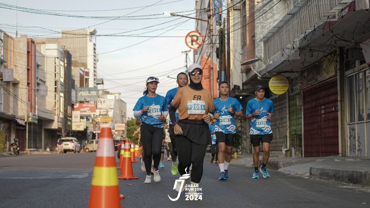 Race photo from Jabar Run 10K 2024