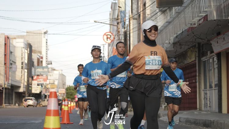 Race photo from Jabar Run 10K 2024