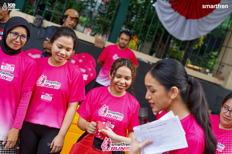 Race photo from Smartfren Run 2025 Vibes