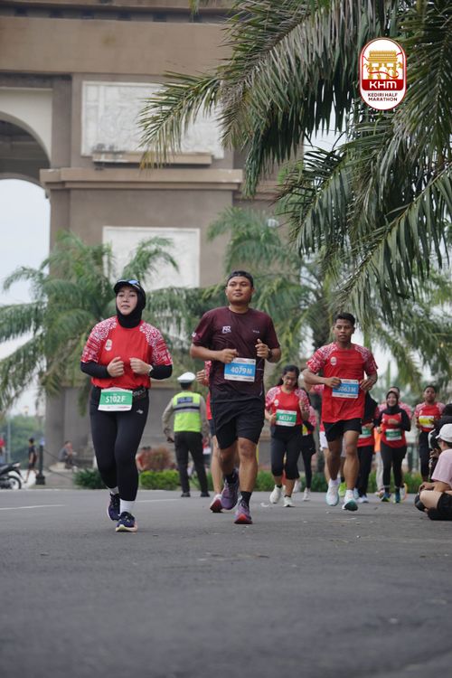 Race photo from Kediri Half Marathon 2025