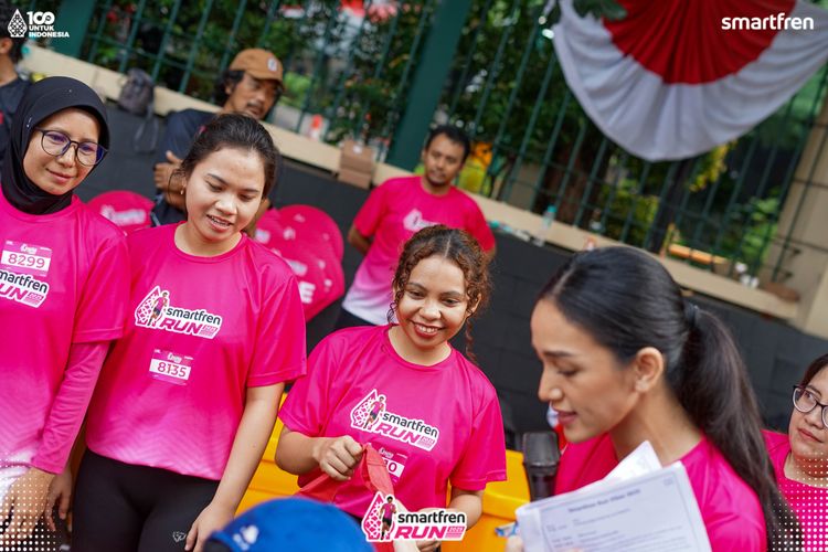 Race photo from Smartfren Run 2025 Vibes
