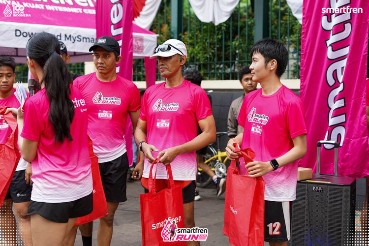 Race photo from Smartfren Run 2025 Vibes