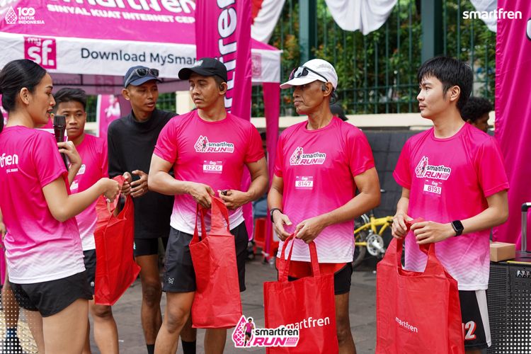 Race photo from Smartfren Run 2025 Vibes