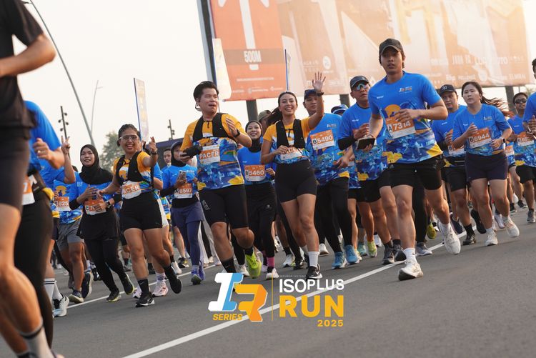 Race photo from ISOPLUS RUN 2025 - JAKARTA