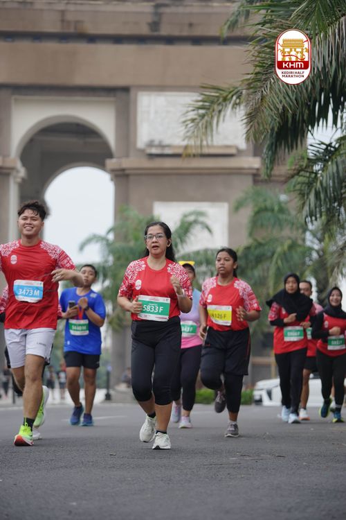 Race photo from Kediri Half Marathon 2025
