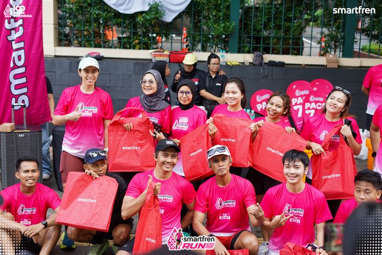 Race photo from Smartfren Run 2025 Vibes