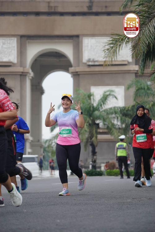 Race photo from Kediri Half Marathon 2025