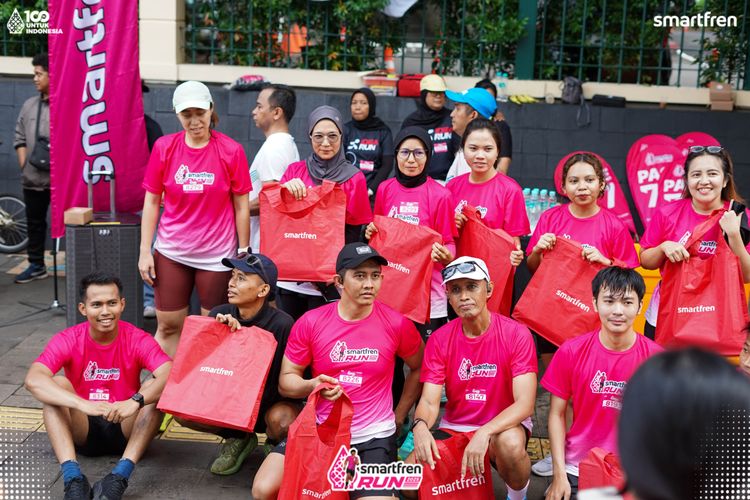 Race photo from Smartfren Run 2025 Vibes