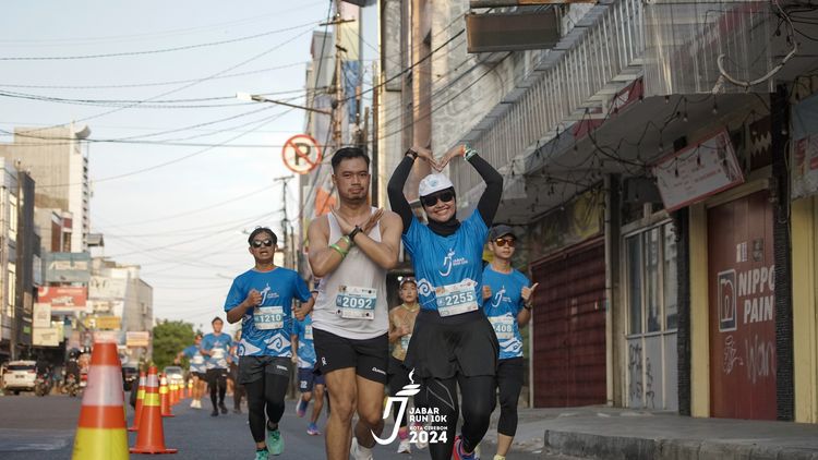Race photo from Jabar Run 10K 2024