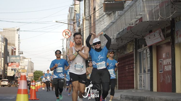 Race photo from Jabar Run 10K 2024