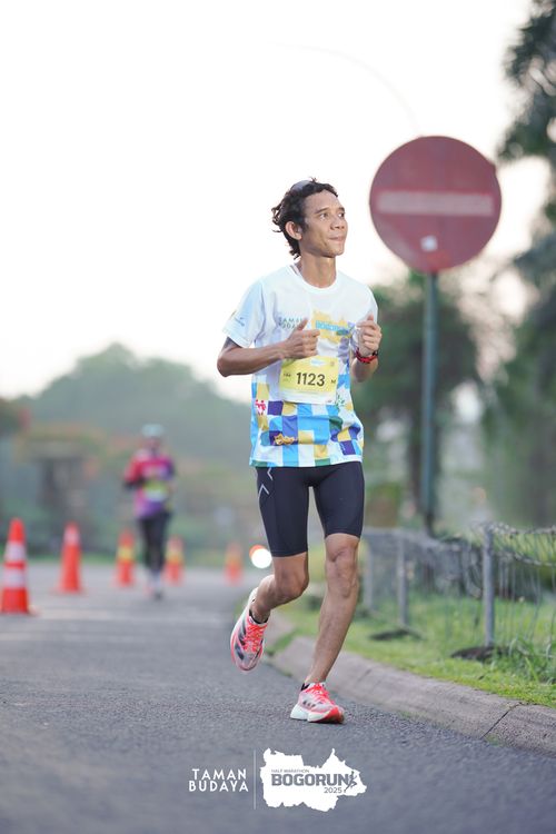 Race photo from Taman Budaya x BOGORUN 2025