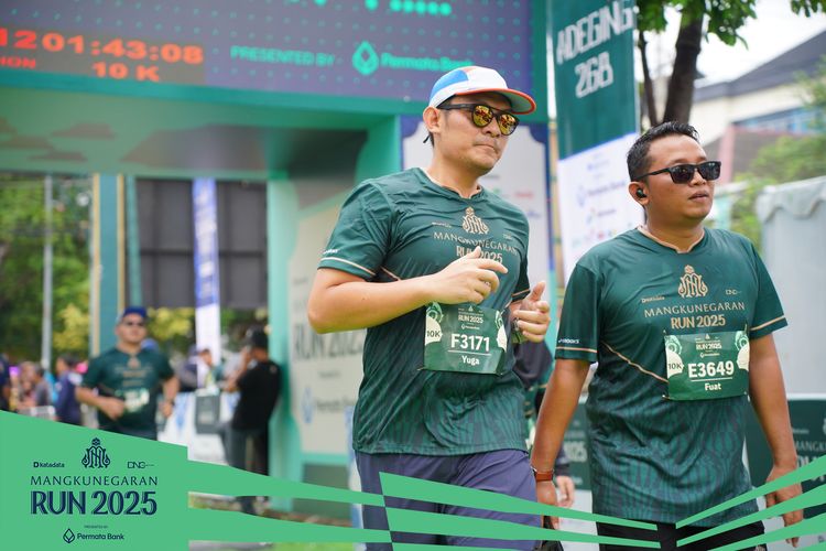 Race photo from Mangkunegaran Run 2025