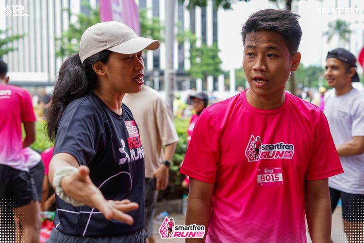 Race photo from Smartfren Run 2025 Vibes