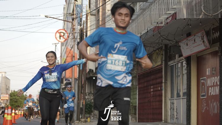 Race photo from Jabar Run 10K 2024