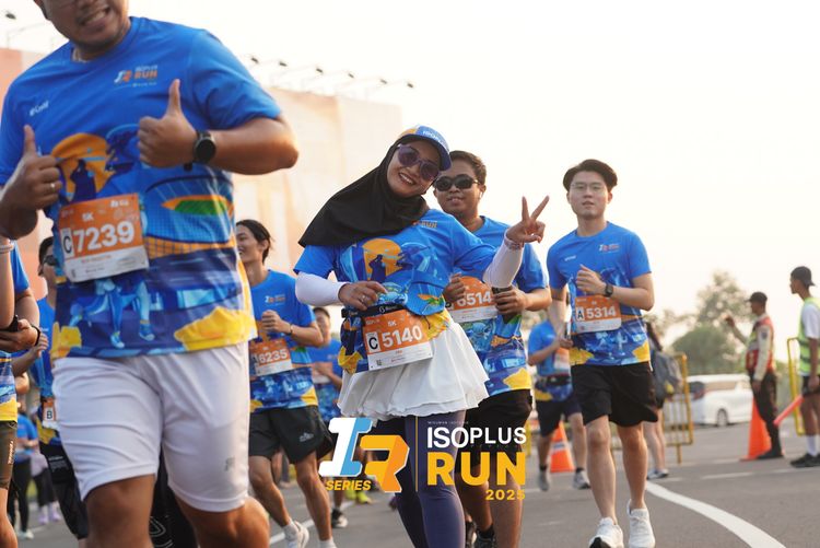 Race photo from ISOPLUS RUN 2025 - JAKARTA