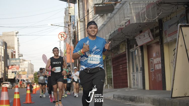 Race photo from Jabar Run 10K 2024