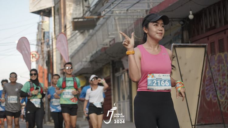 Race photo from Jabar Run 10K 2024