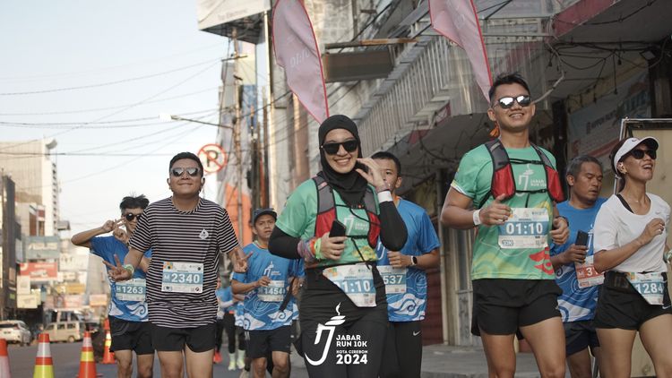 Race photo from Jabar Run 10K 2024