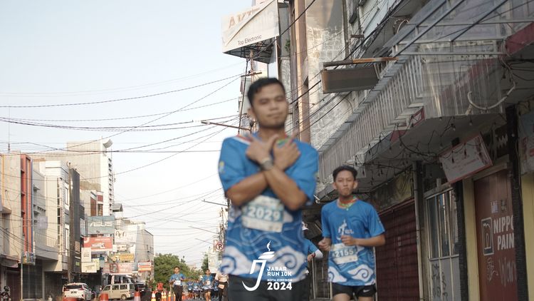 Race photo from Jabar Run 10K 2024