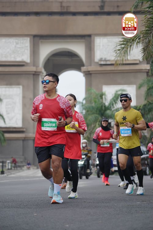 Race photo from Kediri Half Marathon 2025