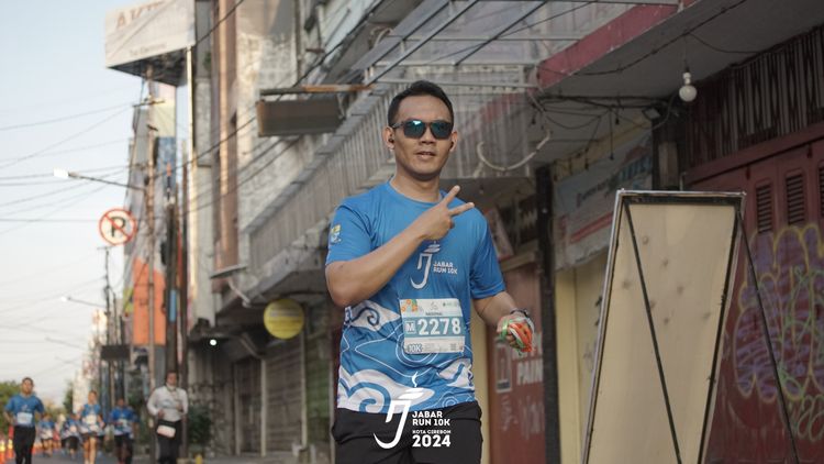 Race photo from Jabar Run 10K 2024