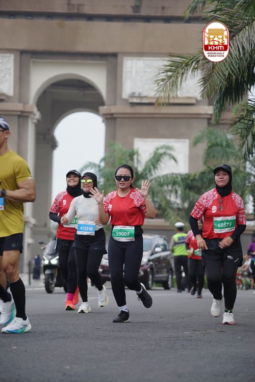 Race photo from Kediri Half Marathon 2025