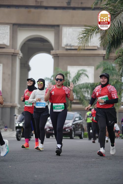 Race photo from Kediri Half Marathon 2025