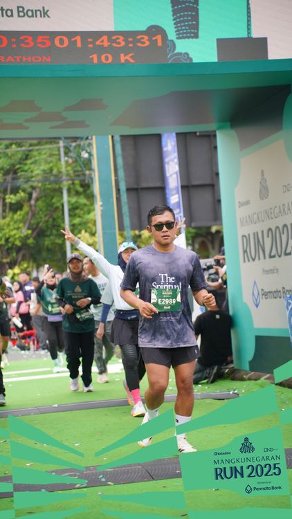 Race photo from Mangkunegaran Run 2025