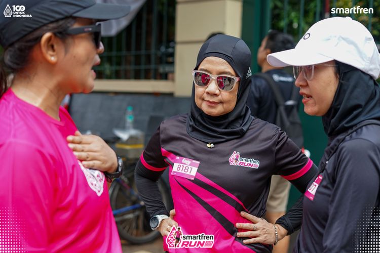 Race photo from Smartfren Run 2025 Vibes